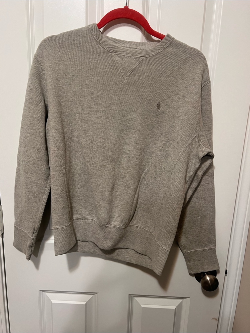 Ralph Lauren Light Gray Crewneck Sweatshirt